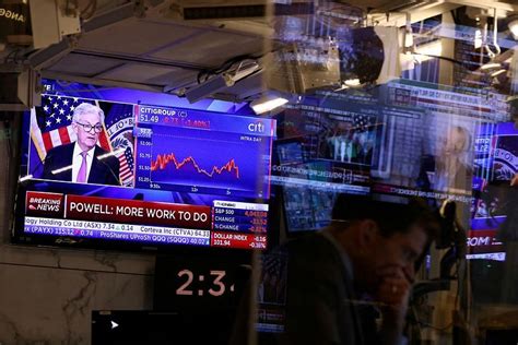 Wall St Ends Sharply Lower Treasury Yield Inversion Widens After