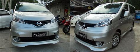 Nissan Evalia Pemasangan Dan Pengecatan Bodykit Laris Abadi