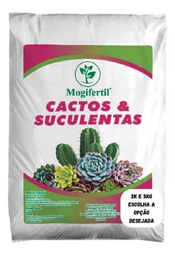 Terra Substrato Especial Para Cactos E Suculentas Kg