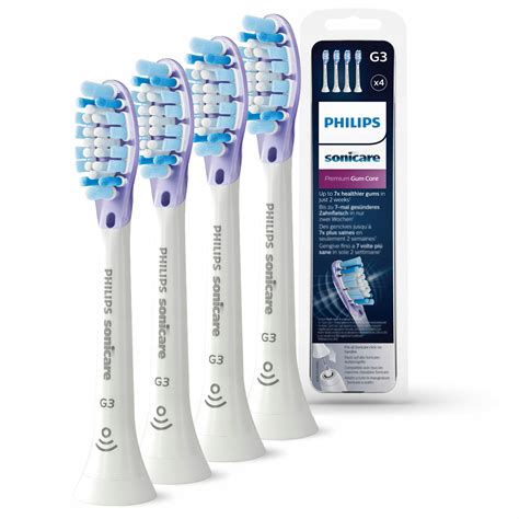 4x końcówki do szczoteczek oryginał Philips Sonicare G3 Gum Care HX9054