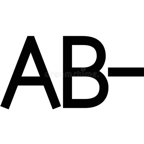 AB negative blood stock photo. Illustration of font - 230880468