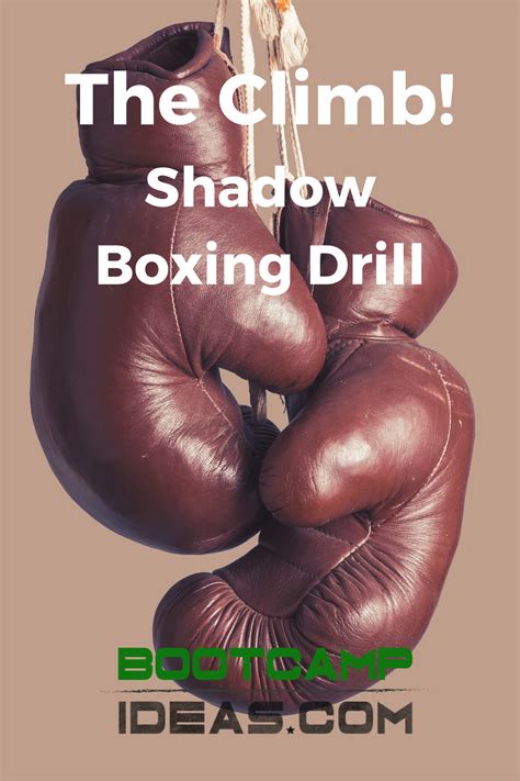 climb shadow boxing workout bootcamp ideas