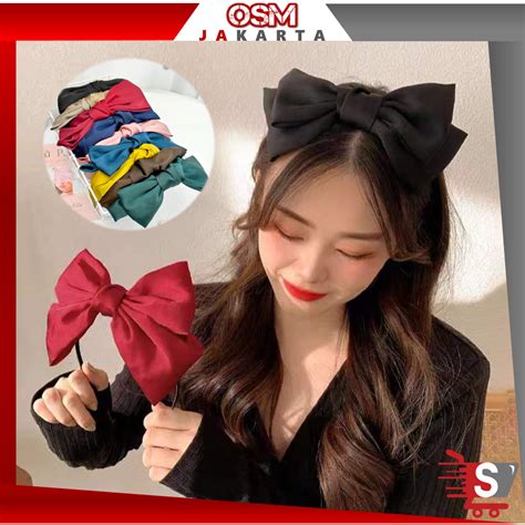 Jual Osm Jkt F Bando Pita Korea Fashion Headband Aksesoris Rambut