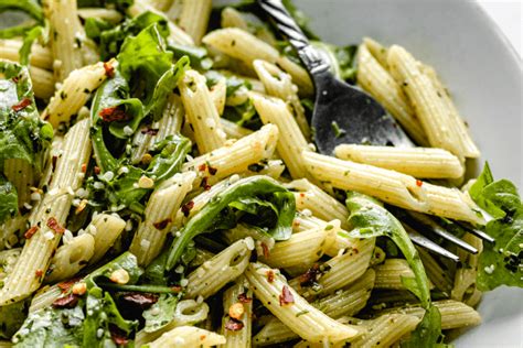 Salade De P Tes Au Pesto Et Roquette Vegan Simplement Frais