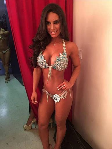 US Fitness Athlete Dazzles In SA Made Bling Bikini Worth R