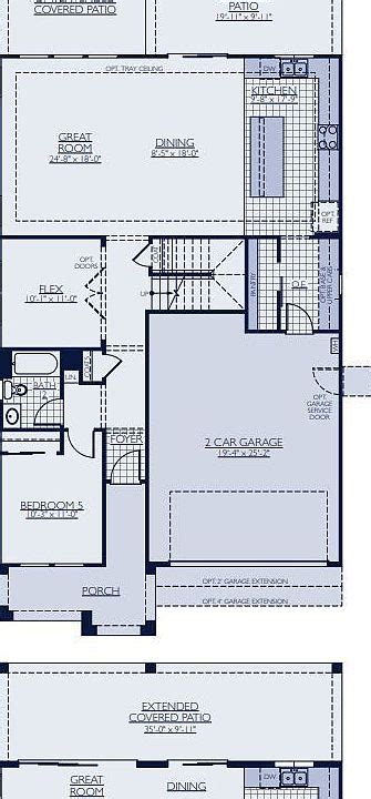 Roosevelt Plan The Ridge At Sienna Hills Buckeye Az 85396 Zillow