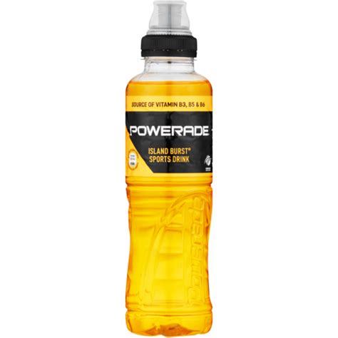 Powerade Island Burst Sports Drink 500ml Sports Drinks Sports