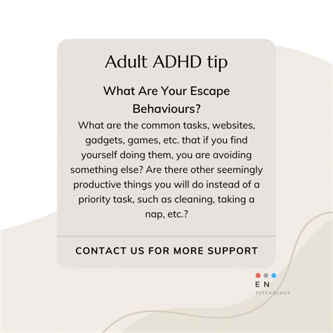 Adult Adhd Tips En Psychology