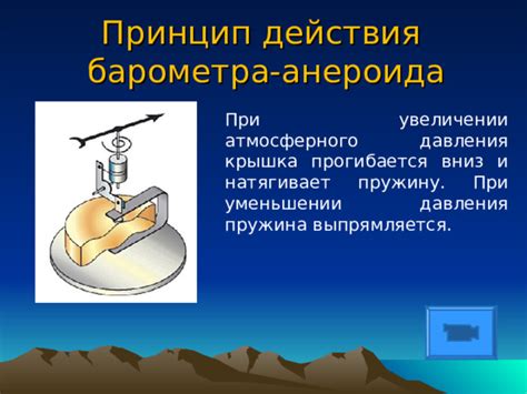 Презентация к уроку физики 7 класса по теме: "Барометр-анероид".
