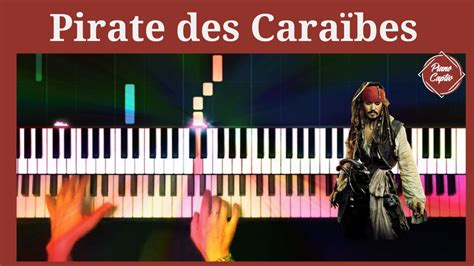 Tutoriel Piano Facile PIRATE DES CARAIBES He S The Piate YouTube