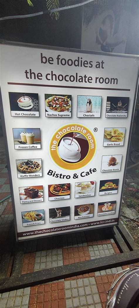 Menu At The Chocolate Room Anna Nagar West Extn Chennai