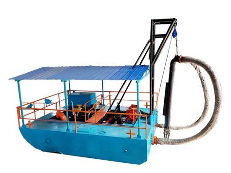 Small Size River Sand Dredging Barge Beach Dredging Process Dredger