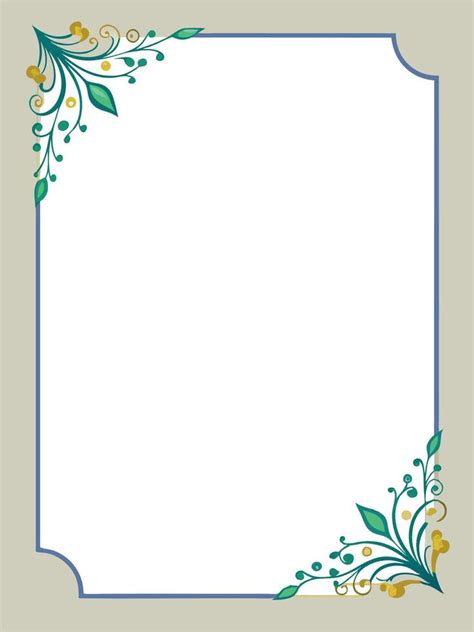Invitation Card Corner Design 48646324 Vector Art At Vecteezy