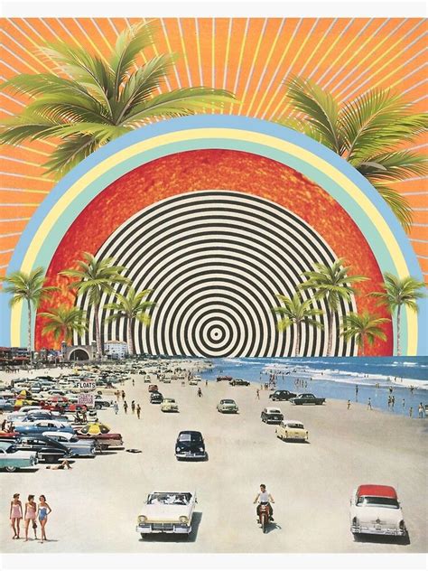 Beach Vibes Poster By Leafandpetal Artofit