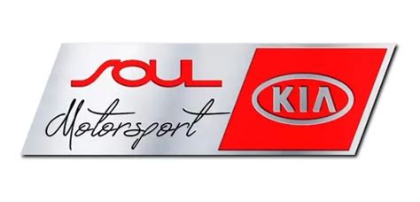 Emblema Em Metal Kia Soul Motorsport Alta Qualidade Parcelamento Sem