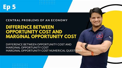 Difference Between Opportunity Cost And Marginal Opportunity Cost