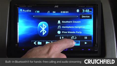 Jvc Kw Nt Hdt Car Stereo Display And Controls Demo Crutchfield