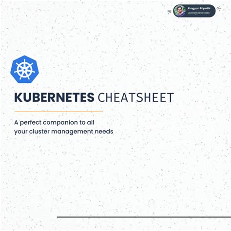 Solution Kubernetes Cheat Sheet Studypool