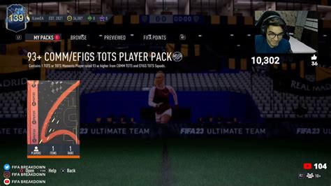 Unlimited Efigs Tots Packs And Tots Player Picks Youtube