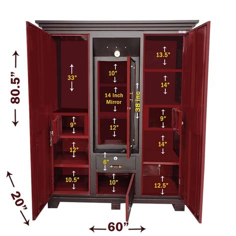 Steel 3 Door Wooden Finish Wardobe With Locker At Rs 29499piece In
