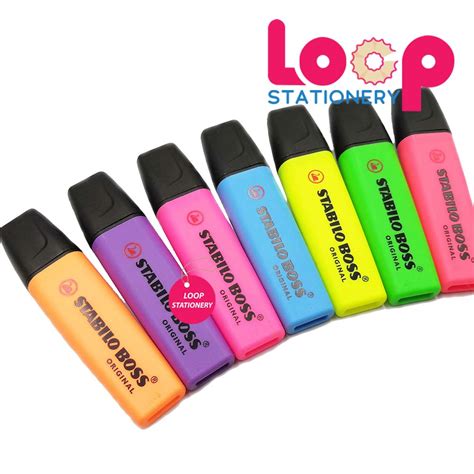 Stabilo Boss Highlighter Pen