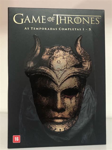 Box Dvds Game Of Thrones 5 Temporadas Filme e Série Hbo Usado