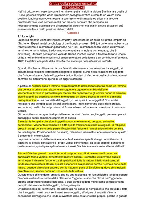 Critica Della Ragione Empatica Critica Della Ragione Empatica