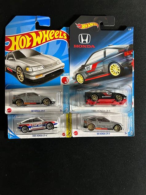 Hot Wheels Honda CRX Set On Carousell
