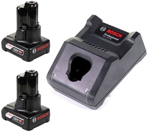 Bosch GAL 12V-40 Professional + 2x 6,0 Ah ab 149,31 € | Preisvergleich ...