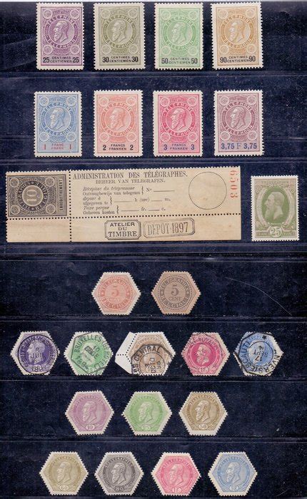 Belgium Issues Telegraph And Telephone Stamps Catawiki