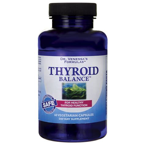 Thyroid Balance 60 Capsule By Dr Venessas Formulas Available At