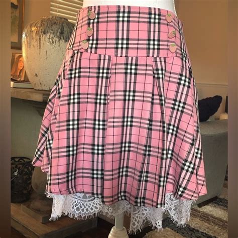 Hot Topic Skirts Hot Topic Plaid Skirt Poshmark