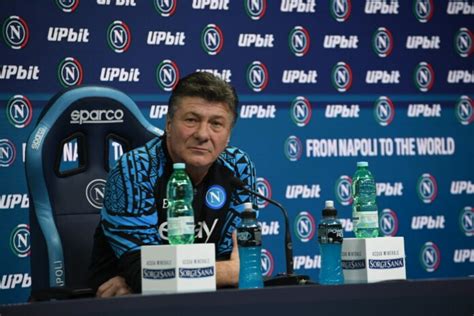 Live La Conferenza Di Walter Mazzarri Prima Di Napoli Salernitana