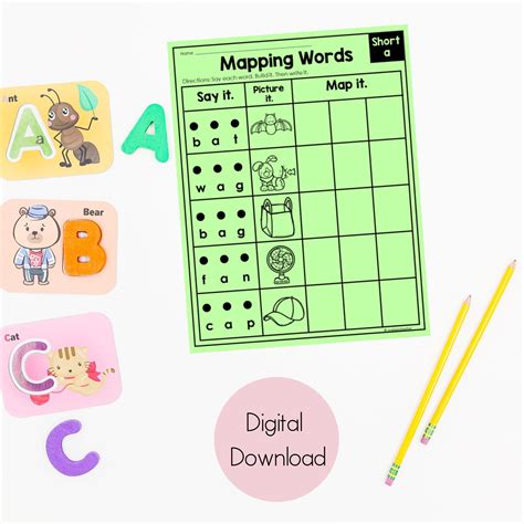 No Prep Cvc Printable Worksheets Games Short Vowel Sounds Kindergarten