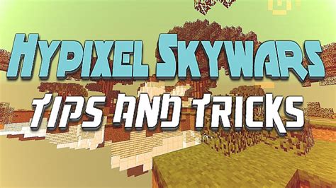 Hypixel Skywars Tips And Tricks Youtube