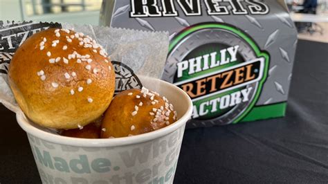 Review Mini Cheesesteaks From Philly Pretzel Factory On Top Of