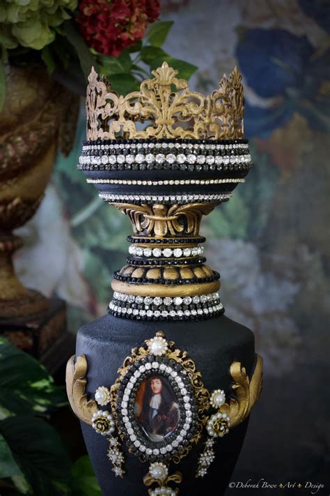 French Decor Louis XIV Handmade Large Decorative Jeweled - Etsy