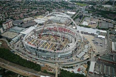 New Wembley Stadium Being Built Wembley Wembley Stadium National