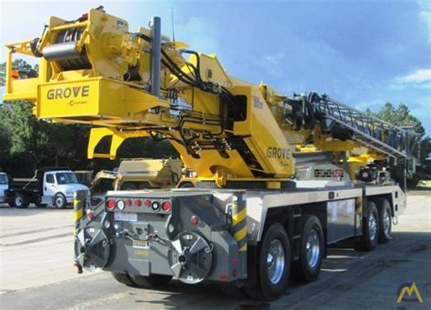 Grove Tms800e 80 Ton Telescopic Boom Hydraulic Truck Crane For Sale