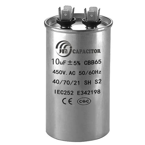 Air Conditioner Capacitor Run Capacitor Power Capacitor Cbb Uf