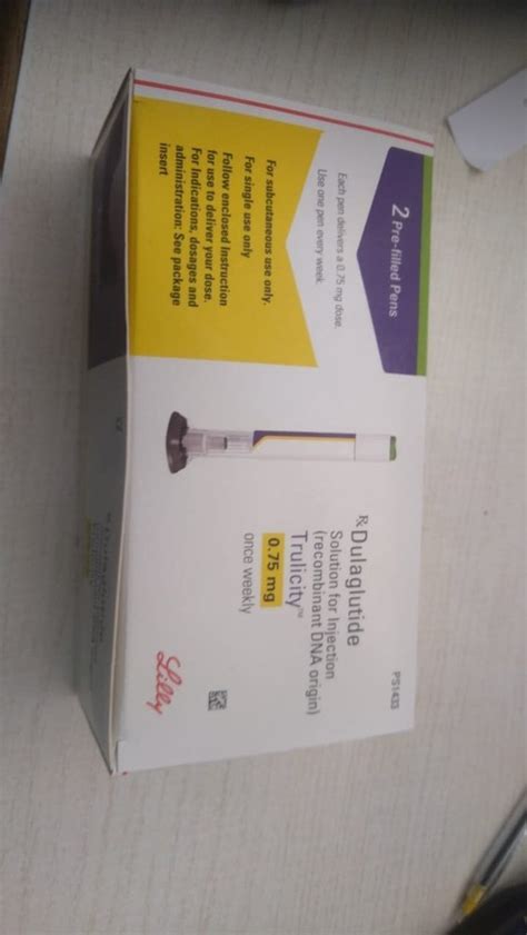 Trulicity 1 5mg Pre Filled Pen 0 5 Ml At Rs 4398 Pack In Bhopal ID