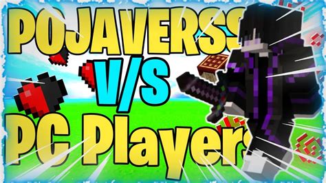 Pojavlauncher Players V S Pc Players Pojavlauncher Pvp Youtube