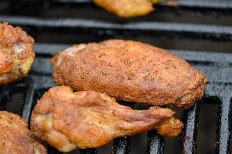 Grilled Crispy Old Bay Chicken Wings :: The Meatwave