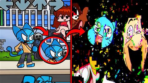 References In Fnf X Pibby Fnf Vs Corrupted Gumball Come And Learn