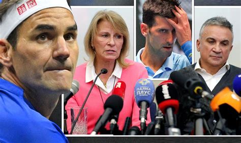 Roger Federer told Novak Djokovic's parents 'be quiet' as his 'angry outbursts' recalled ...