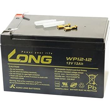 Amazon | LONG 12V9Ah 高性能 シールドバッテリー WP1236W WP1236W | バイクバッテリー | 車＆バイク