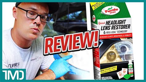 Turtle Wax Speed Headlight Lens Restorer Review Youtube