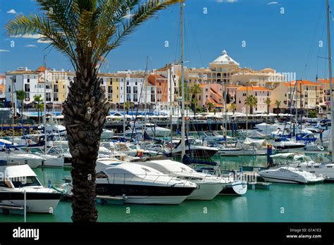 Portugal The Algarve Vilamoura Marina Stock Photo Alamy