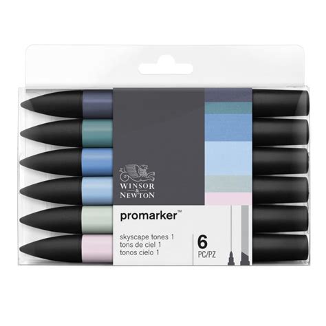 Sets de 6 feutres ProMarker Les Thématiques Planet Art