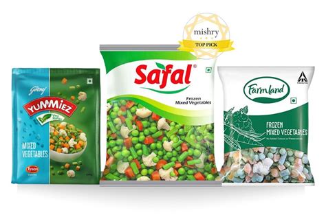 Best Frozen Vegetables Brands in India - Mishry (2023)